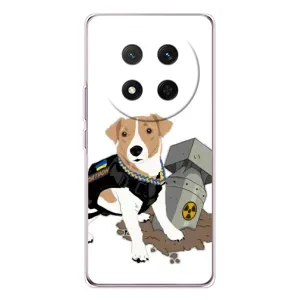 Чехол с принтом Собаки Патрон для Huawei Honor Magic 7 Lite (Пёс Патрон с ракетой)