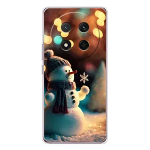 Чохли на Новий Рік Huawei Honor Magic 7 Lite (Сніговик святковий)