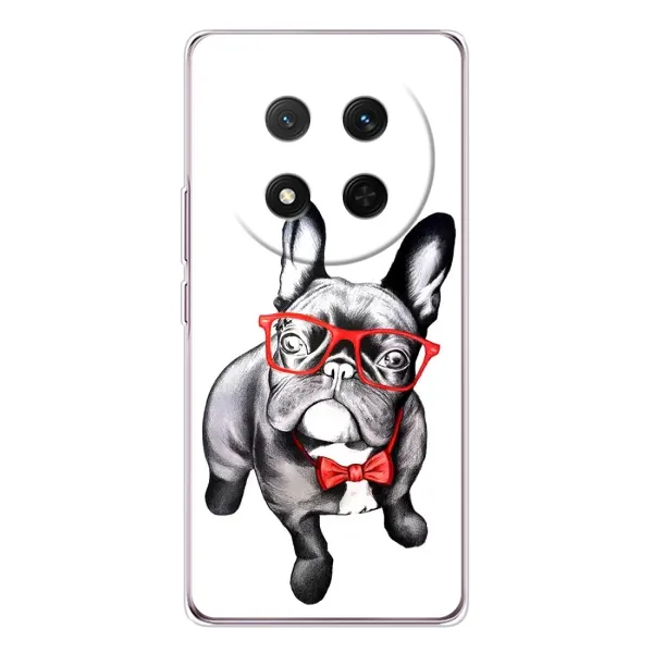 Чехол с рисунком «В очках» для Huawei Honor Magic 7 Lite Чехол с рисунком «В очках» для Huawei Honor Magic 7 Lite