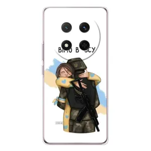 Патриотический Чехол для Huawei Honor Magic 7 Lite (Верим в ЗСУ)