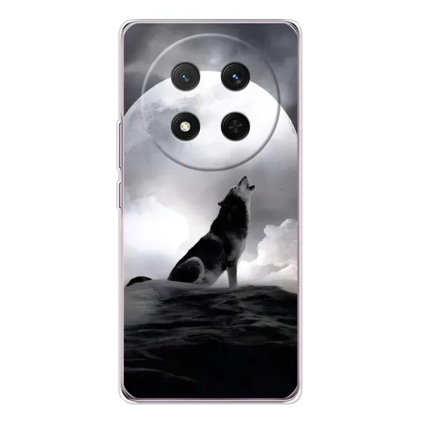 Чехол с рисунком «Волк и луна» для Huawei Honor Magic 7 Lite Чехол с рисунком «Волк и луна» для Huawei Honor Magic 7 Lite