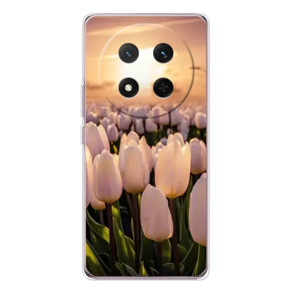 Чехол с рисунком «Закат с цветами» для Huawei Honor Magic 7 Lite Чехол с рисунком «Закат с цветами» для Huawei Honor Magic 7 Lite