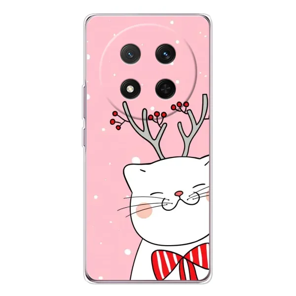 Чехол с рисунком «Зимний кот» для Huawei Honor Magic 7 Lite Чехол с рисунком «Зимний кот» для Huawei Honor Magic 7 Lite