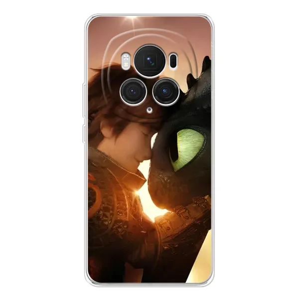 Чехол с рисунком «Беззубик и Иккинг» для Huawei Honor Magic 7 Pro Чехол с рисунком «Беззубик и Иккинг» для Huawei Honor Magic 7 Pro