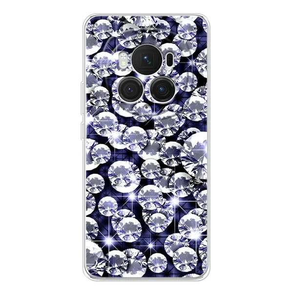 Чехол с рисунком «Бриллианты» для Huawei Honor Magic 7 Pro Чехол с рисунком «Бриллианты» для Huawei Honor Magic 7 Pro