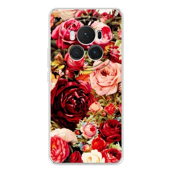 Чехол с рисунком «Букет цветов» для Huawei Honor Magic 7 Pro Чехол с рисунком «Букет цветов» для Huawei Honor Magic 7 Pro