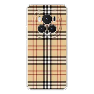 Чехол с Брендами одежды на Онор Меджик 7 Про (Burberry стиль)