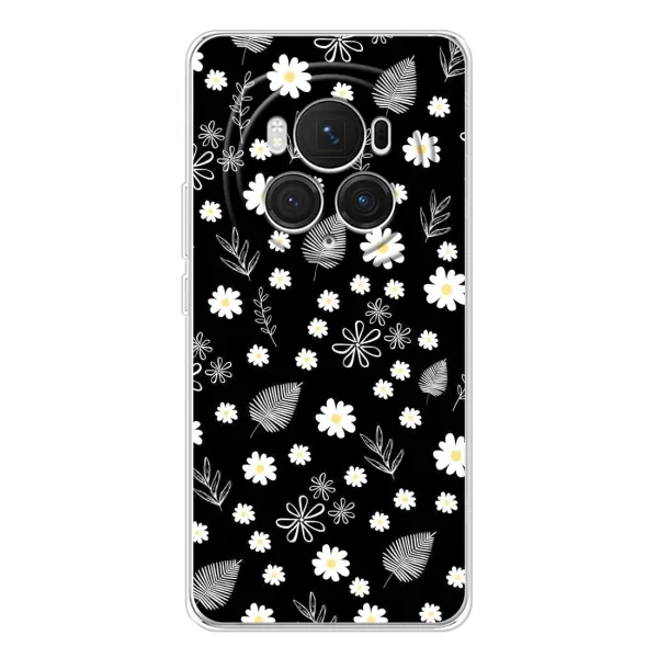 Чохол з малюнком «цвітіння на чорному» для Huawei Honor Magic 7 Pro Чохол з малюнком «цвітіння на чорному» для Huawei Honor Magic 7 Pro