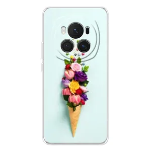 Чехлы с тематикой "ЦВЕТЫ" на Huawei Honor Magic 7 Pro (Цветок-мороженное)