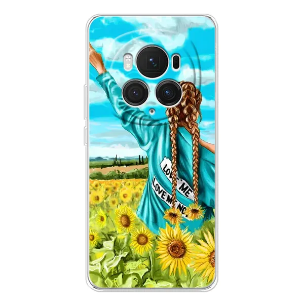 Чехол с рисунком «Девушка на поле» для Huawei Honor Magic 7 Pro Чехол с рисунком «Девушка на поле» для Huawei Honor Magic 7 Pro
