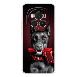 Чехол ДОБЕРМАН для Huawei Honor Magic 7 Pro (Доберман злой)