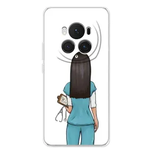 Силиконовый бампер (Работники) на Huawei Honor Magic 7 Pro (Доктор)