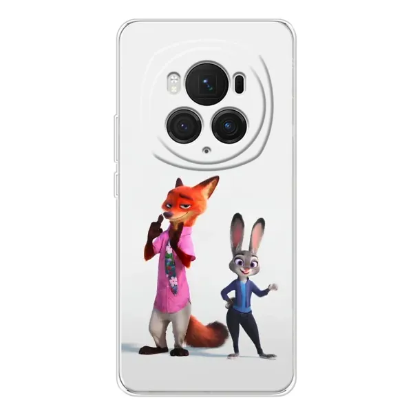 Чехол с рисунком «Джуди и Ник» для Huawei Honor Magic 7 Pro Чехол с рисунком «Джуди и Ник» для Huawei Honor Magic 7 Pro