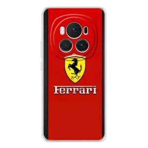 Силиконовый бампер с картинкой машины на Huawei Honor Magic 7 Pro (Ferrari Logo)