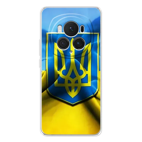 Чехол с рисунком «Герб и Флаг Украины» для Huawei Honor Magic 7 Pro Чехол с рисунком «Герб и Флаг Украины» для Huawei Honor Magic 7 Pro