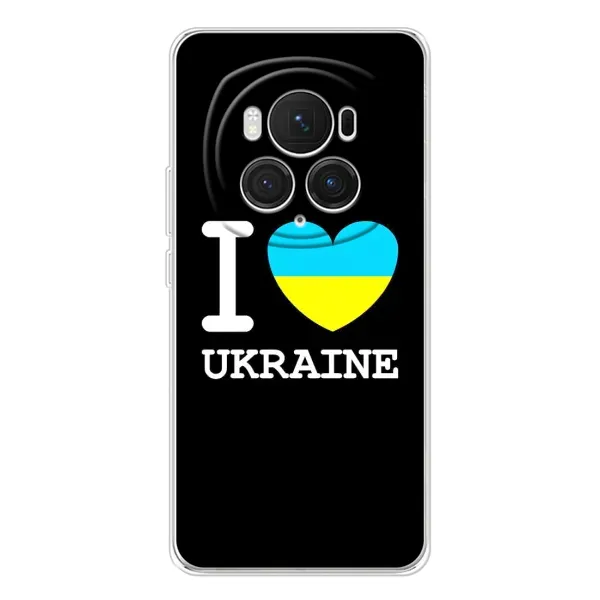 Чехол с рисунком «I Love Ukraine» для Huawei Honor Magic 7 Pro Чехол с рисунком «I Love Ukraine» для Huawei Honor Magic 7 Pro