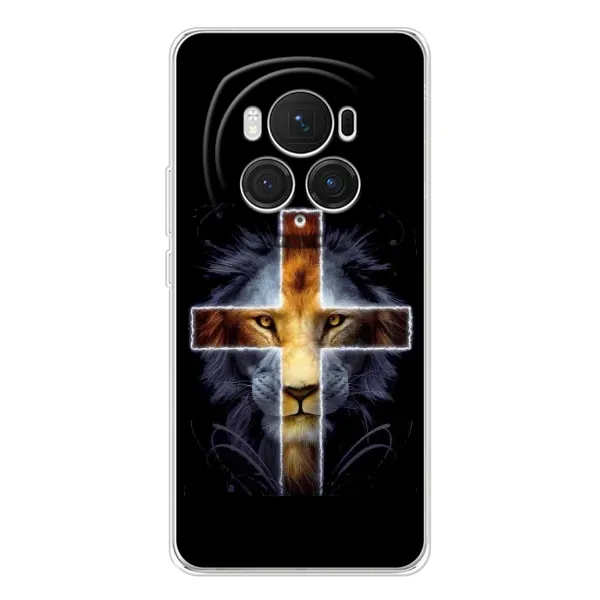 Чехол с рисунком «Иисус Лев» для Huawei Honor Magic 7 Pro Чехол с рисунком «Иисус Лев» для Huawei Honor Magic 7 Pro