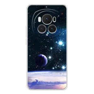Чехол (ТПУ) с планетами на Huawei Honor Magic 7 Pro (Космический вид)