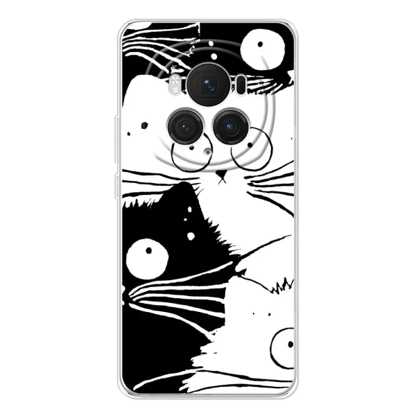 Чехол с рисунком «КОТИКИ» для Huawei Honor Magic 7 Pro