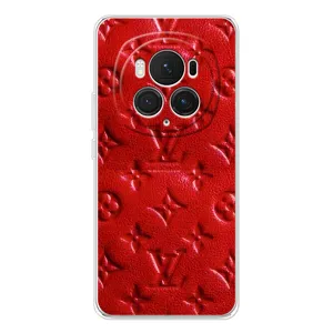 Текстурный Чехол Louis Vuitton для Онор Меджик 7 Про (Красный ЛВ)