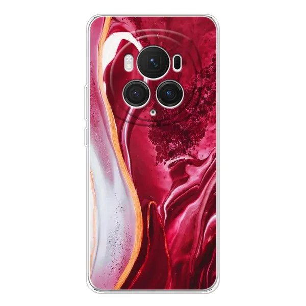Чехол с рисунком «Красный мрамор» для Huawei Honor Magic 7 Pro Чехол с рисунком «Красный мрамор» для Huawei Honor Magic 7 Pro