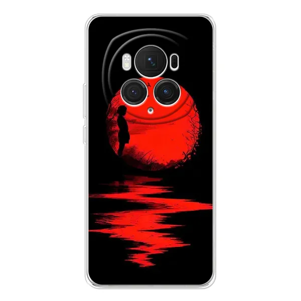 Чехол с рисунком «Красный Закат» для Huawei Honor Magic 7 Pro Чехол с рисунком «Красный Закат» для Huawei Honor Magic 7 Pro