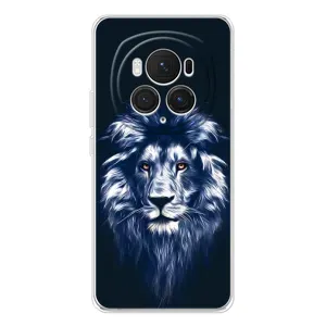 Чехол с картинкой на Huawei Honor Magic 7 Pro (Лев - синий)