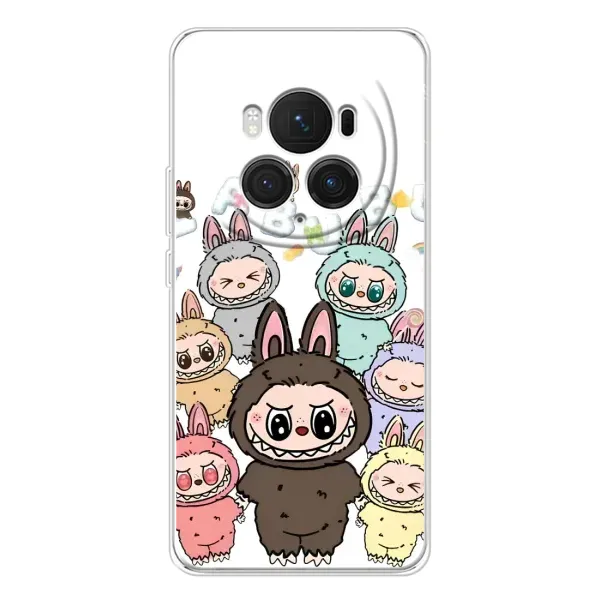 Чехол с рисунком «Маленькие Лабубу» для Huawei Honor Magic 7 Pro Чехол с рисунком «Маленькие Лабубу» для Huawei Honor Magic 7 Pro