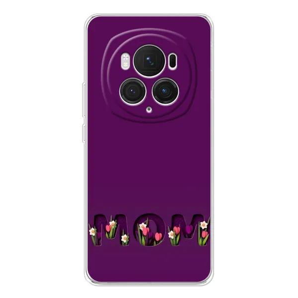 Чехол с рисунком «Мама с цветами» для Huawei Honor Magic 7 Pro Чехол с рисунком «Мама с цветами» для Huawei Honor Magic 7 Pro