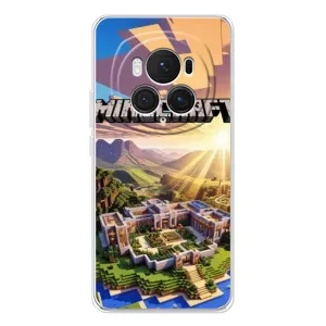 Чехол майнкрафт для Huawei Honor Magic 7 Pro (MINECRAFT)
