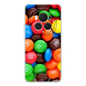 Чохол з зображенням смачної їжі для Huawei Honor Magic 7 Pro (Різнокольорові M&M'S)