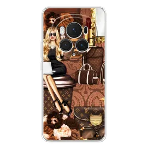 Чехол Стиль Louis Vuitton на Huawei Honor Magic 7 Pro (Мода Луи Виттон)