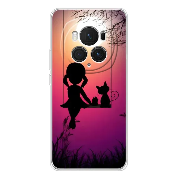 Чехол с рисунком «На качели» для Huawei Honor Magic 7 Pro Чехол с рисунком «На качели» для Huawei Honor Magic 7 Pro