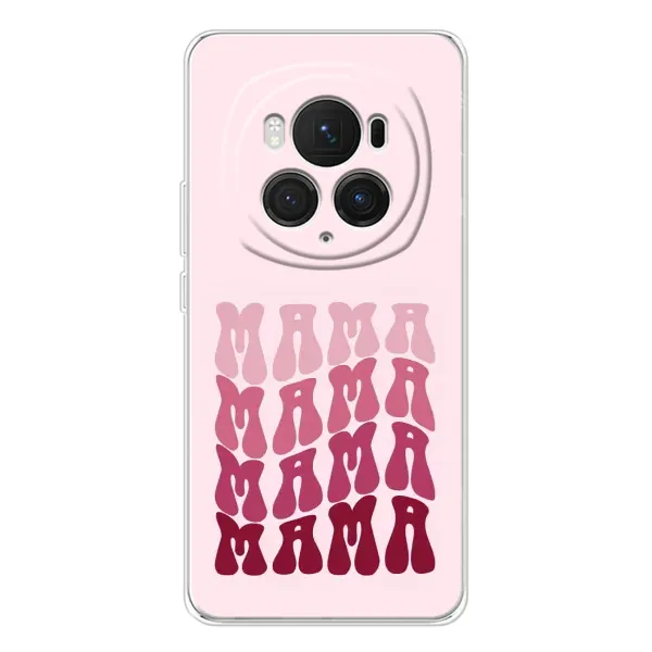 Чехол с рисунком «Надпись мама» для Huawei Honor Magic 7 Pro Чехол с рисунком «Надпись мама» для Huawei Honor Magic 7 Pro