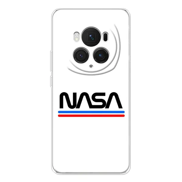 Чехол с рисунком «NASA на белом фоне» для Huawei Honor Magic 7 Pro Чехол с рисунком «NASA на белом фоне» для Huawei Honor Magic 7 Pro