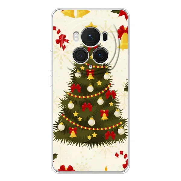 Чехол с рисунком «Новогодний принт» для Huawei Honor Magic 7 Pro Чехол с рисунком «Новогодний принт» для Huawei Honor Magic 7 Pro