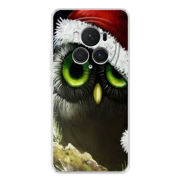 Чехол с рисунком «Новогодняя Сова» для Huawei Honor Magic 7 Pro Чехол с рисунком «Новогодняя Сова» для Huawei Honor Magic 7 Pro