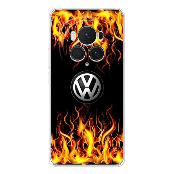 Чехол с рисунком «Огненный Лого» для Huawei Honor Magic 7 Pro Чехол с рисунком «Огненный Лого» для Huawei Honor Magic 7 Pro