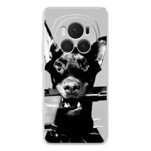 Чехол ДОБЕРМАН для Huawei Honor Magic 7 Pro (Опасный доберман)