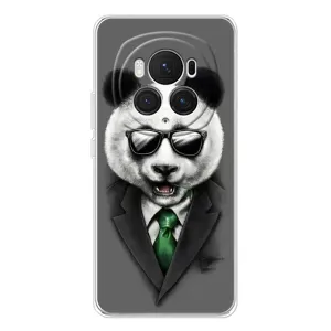 Чехлы с Пандами на Huawei Honor Magic 7 Pro (Панда в очках)