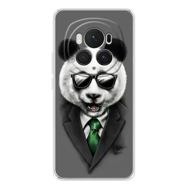 Чехол с рисунком «Панда в очках» для Huawei Honor Magic 7 Pro Чехол с рисунком «Панда в очках» для Huawei Honor Magic 7 Pro