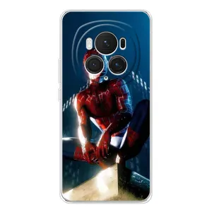 Чехол Супергерой Человека Паука на Huawei Honor Magic 7 Pro (Паук на доме)