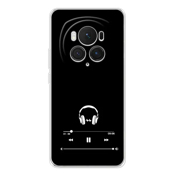Чехол с рисунком «Плеер» для Huawei Honor Magic 7 Pro Чехол с рисунком «Плеер» для Huawei Honor Magic 7 Pro