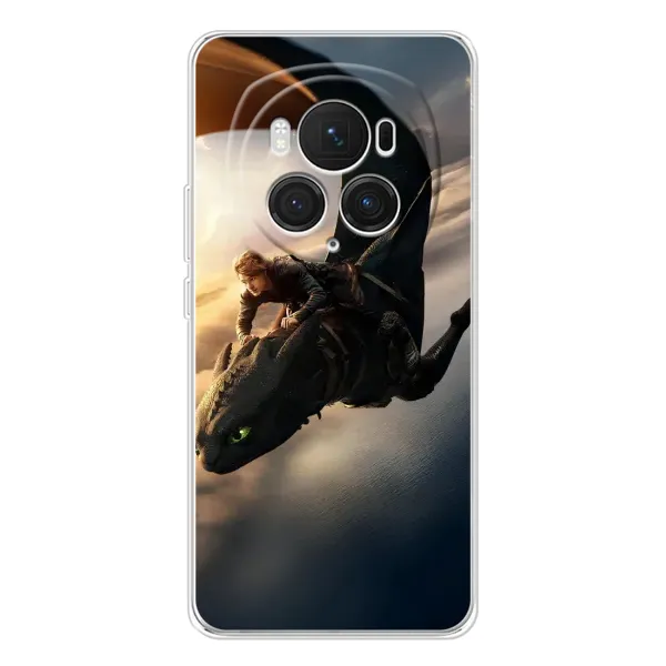 Чехол с рисунком «Полет Беззубика» для Huawei Honor Magic 7 Pro Чехол с рисунком «Полет Беззубика» для Huawei Honor Magic 7 Pro