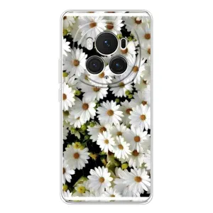 Чехол с ромашками на Huawei Honor Magic 7 Pro (Рамка в ромашках)