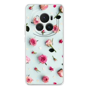 Чохли з принтом Троянд для Huawei Honor Magic 7 Pro (Різні квіти)