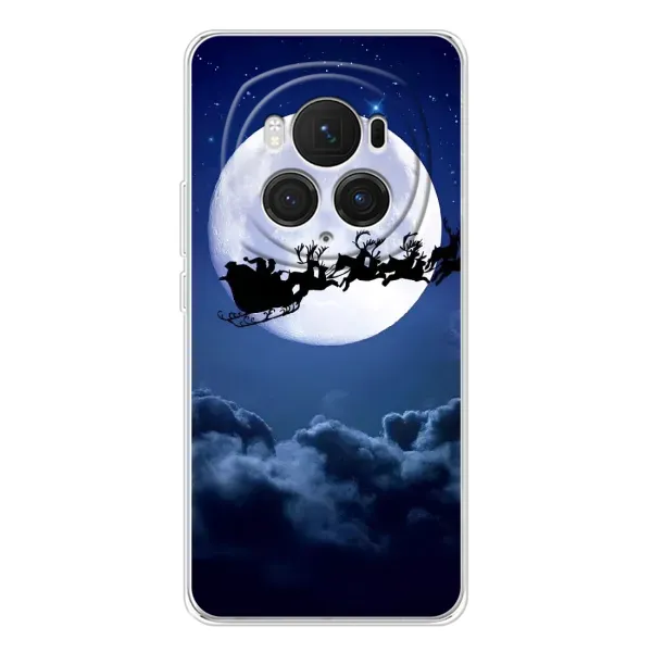 Чехол с рисунком «Санта - луна» для Huawei Honor Magic 7 Pro Чехол с рисунком «Санта - луна» для Huawei Honor Magic 7 Pro