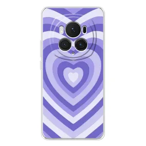 Чохли з тематикою "Маленькі Сердчеки" на Huawei Honor Magic 7 Pro (Серце фіолет)