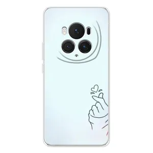 Чохол (Знак сердечка) для Huawei Honor Magic 7 Pro (Сердечко на блакитному)