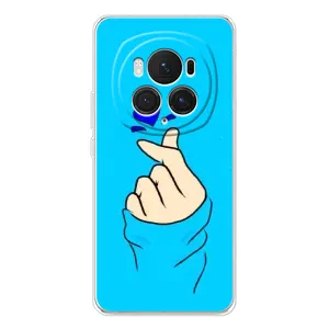 Чохол (Знак сердечка) для Huawei Honor Magic 7 Pro (Сердечко на синоьому)